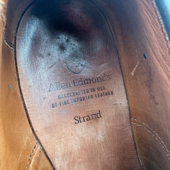Allen Edmonds Strand Cap-toe Oxford Dress Shoe with Combination Tap Sole men’s s - Picture 8 of 16